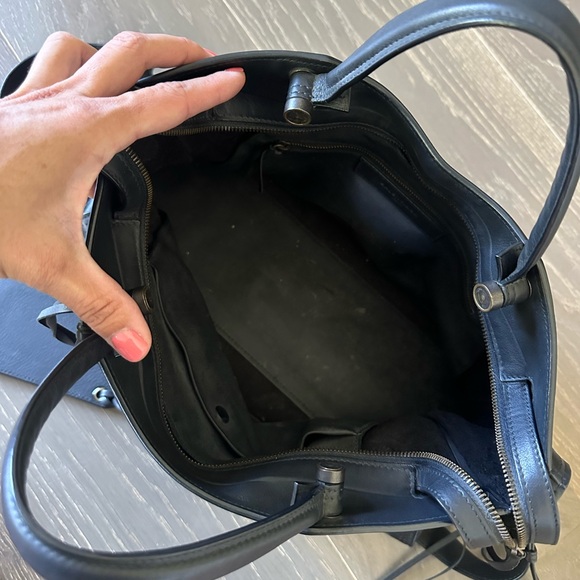 BALENCIAGA LEATHER CITY BLACKOUT BAG - Picture 6 of 13